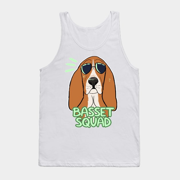 BASSET SQUAD Tank Top by mexicanine